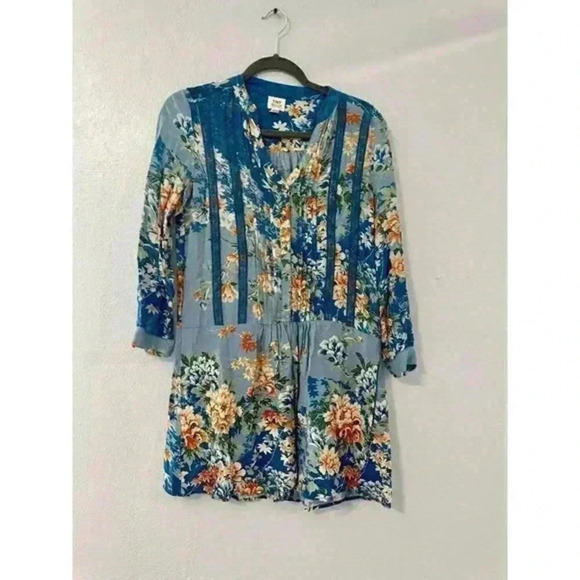 Anthropologie Gaina Printed Dress by Tiny - Size Xs - Picture 3 of 8